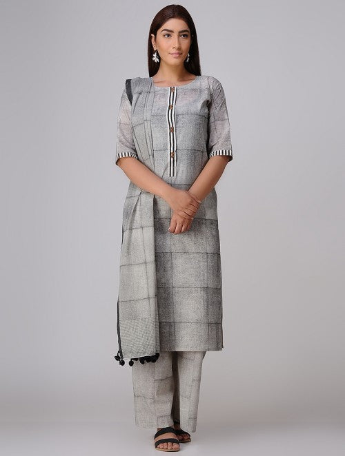 Haze Boxy White Kurta