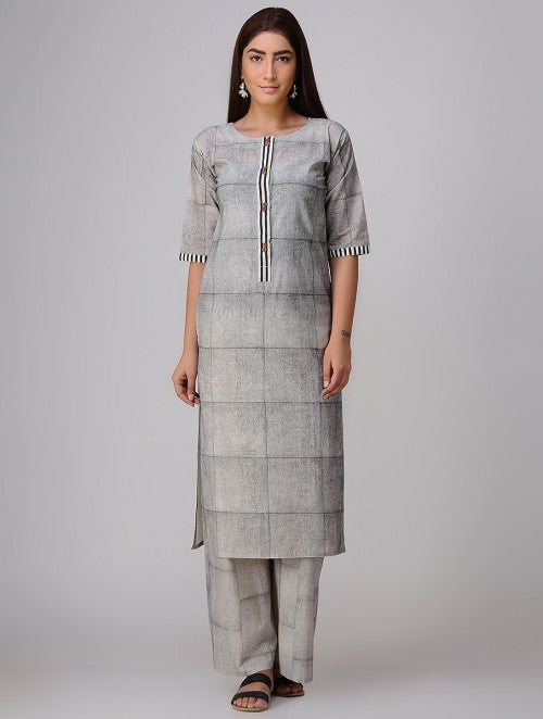 Haze Boxy White Kurta