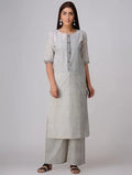 Micro White Kurta - BANANA labs