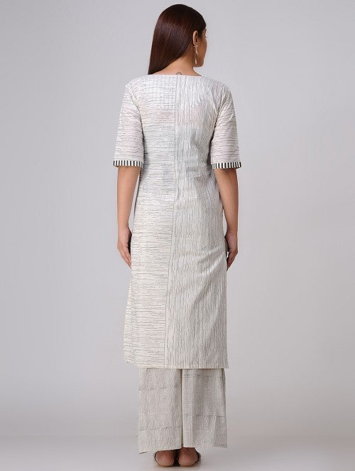 Breakeven White Kurta