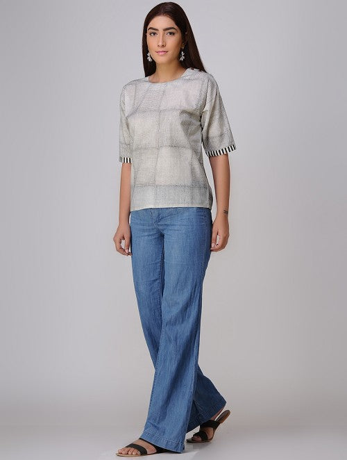 Haze Boxy White Top