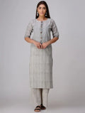 Pins White Kurta - BANANA labs