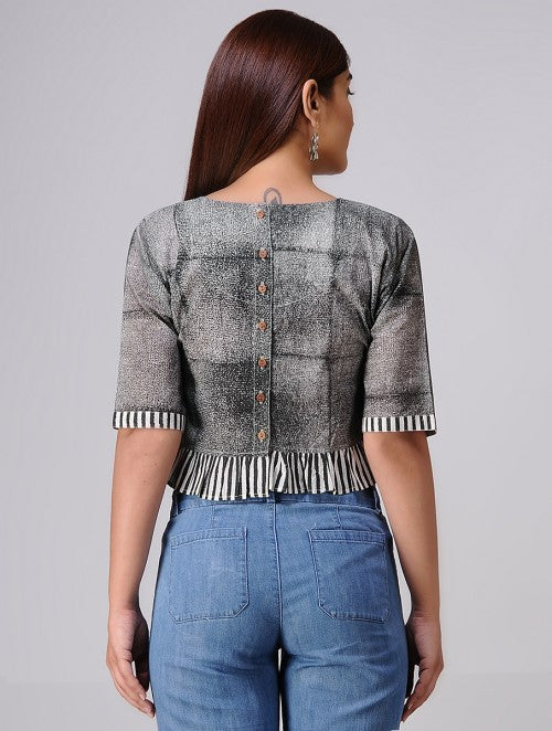 Haze Gray Crop Top