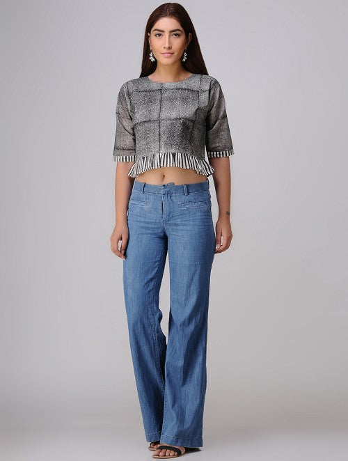 Haze Gray Crop Top