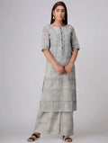Pencil White Kurta - BANANA labs