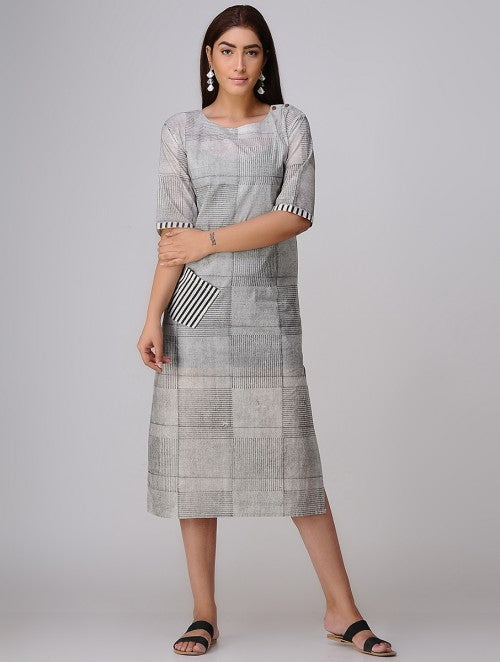 Shifted White Kurta