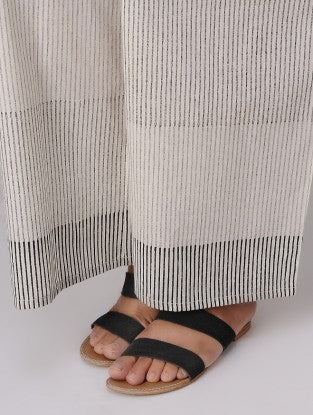 Micro Boundary White Palazzo
