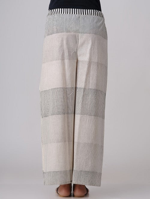 Micro Boundary White Palazzo